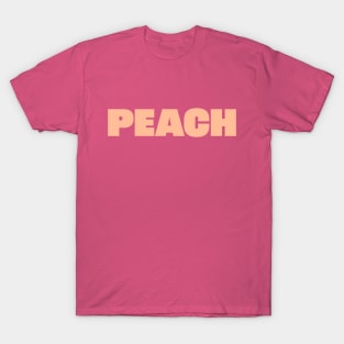 Peach Fuzz Pantone Color of the Year 2024 T-Shirt